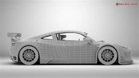 Generic Sports Car Gt 3 3d Model 159 3ds C4d Fbx Lwo Max