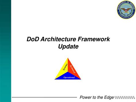 Ppt Dod Architecture Framework Update Powerpoint Presentation Free