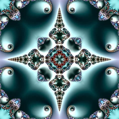 Special Art Unique Abstract Design Fractal Geometry Stock
