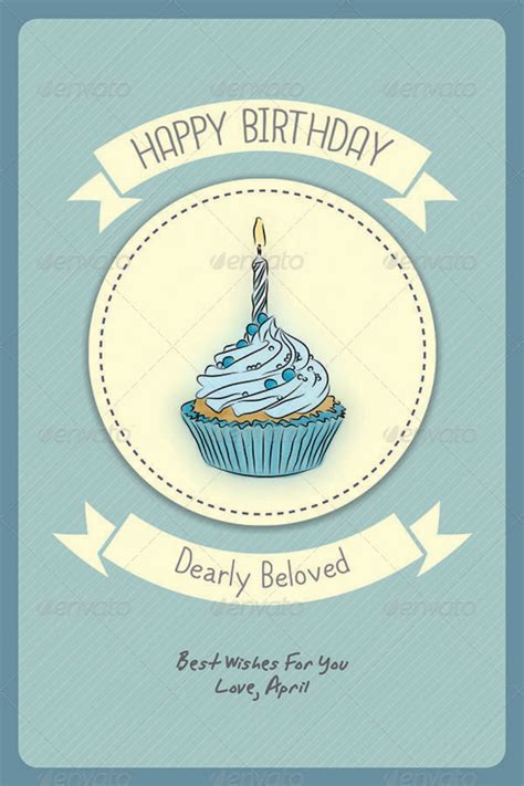 Wow your friends and family with free animated birthday cards. 20 Birthday Card Psd Examples | Design Trends - Premium ...