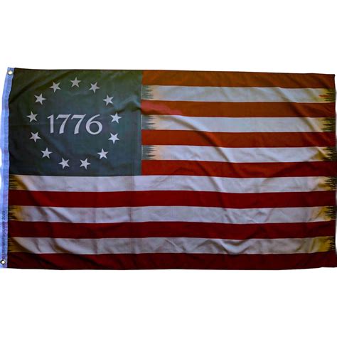 Vintage 1776 Patriotic Usa Flag 3 X 5 Ft Standard Betsy Ross