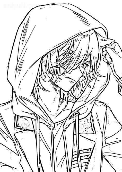 Details More Than 137 Hoodie Anime Boy Drawing Vn