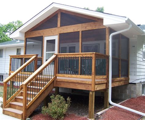 Bug Proof Mobile Home Porch Porch Design Building A Deck