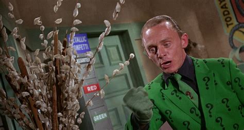 The Riddler Frank Gorshin Batman 1966 Riddler Gotham Villains