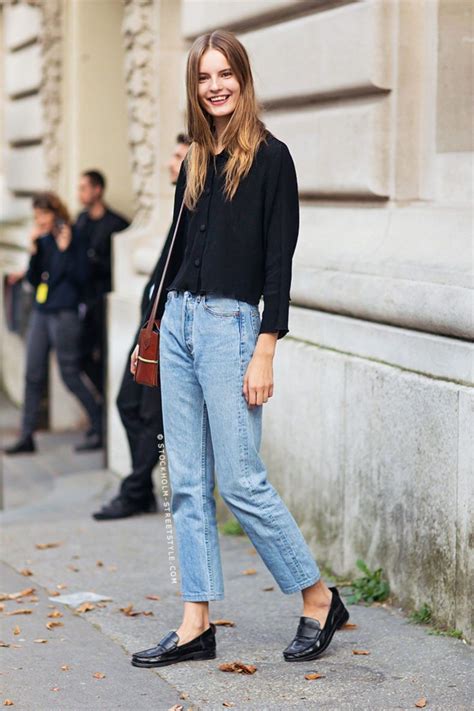 Ideas De Looks Para Usar Mocasines Con Jeans Este Oto O Cut Paste