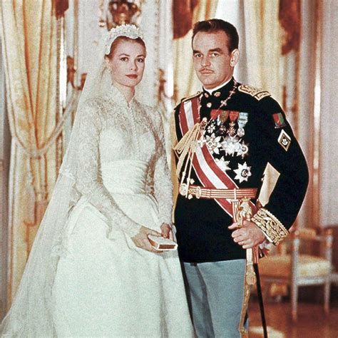 Grace Kelly And Rainier Iii Prince Of Monaco Married 1956 Grace