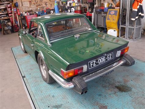 Triumph Tr6 Green 1976 Joop Stolze Classic Cars