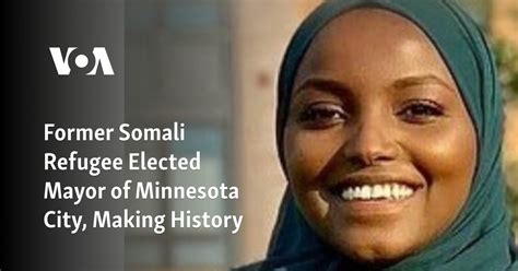 Former Somali Refugee Elected Mayor Of Minnesota City Making History