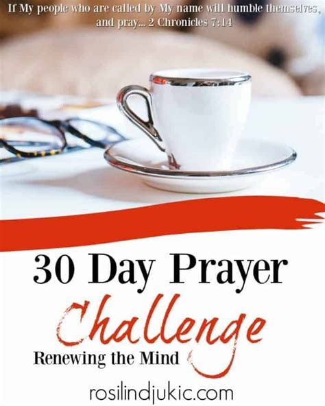 30 Day Prayer Challenge Christian Meditation Prayers How To