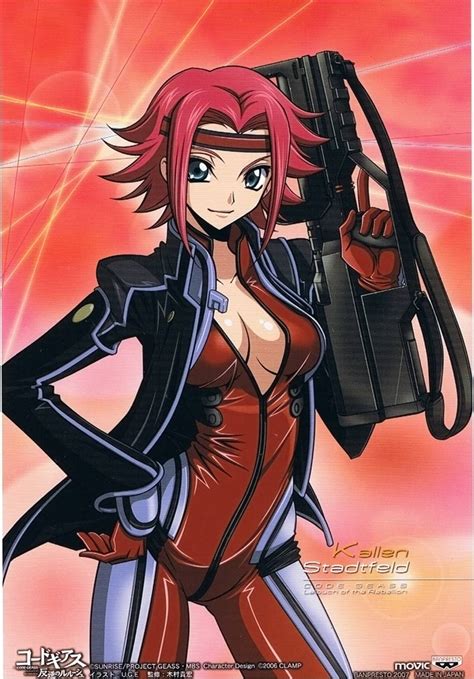 Kallen Stadtfeld Code Geass Hangyaku No Lelouch Image 17935