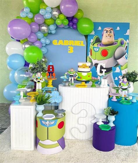 Festa Buzz Lightyear Inspira Es Super Criativas Bolo Guaran