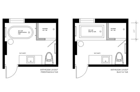 Here Are Some Free Bathroom Floor Plans To Give You Ideas