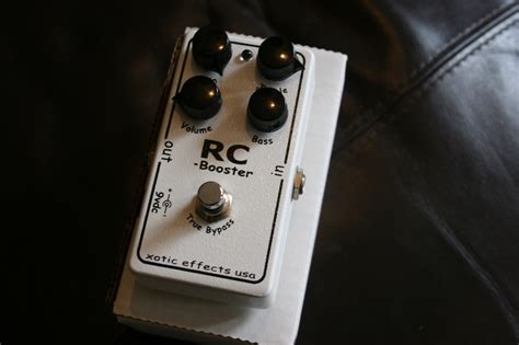 Xotic RC Booster SOLD Guitars Macclesfield