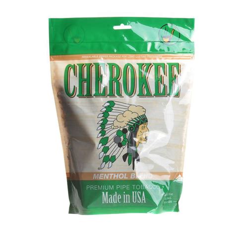 Cherokee Menthol Pipe Tobacco 16oz For Sale