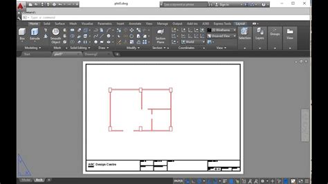 Autocad Copy Layout From Another Drawing Tutorial Youtube
