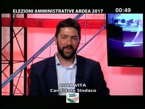 Ardea Amministrative 2017 Intervista Al Candidato Sindaco Luca Vita