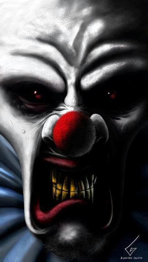 68 Scary Clowns Ideen Böse Clowns Clowns Gruselig
