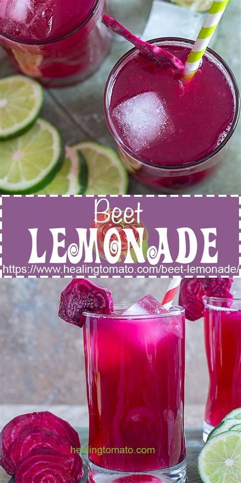 Beet Lemonade Recipe Easylemonaderecipe Looking For A Different Kind