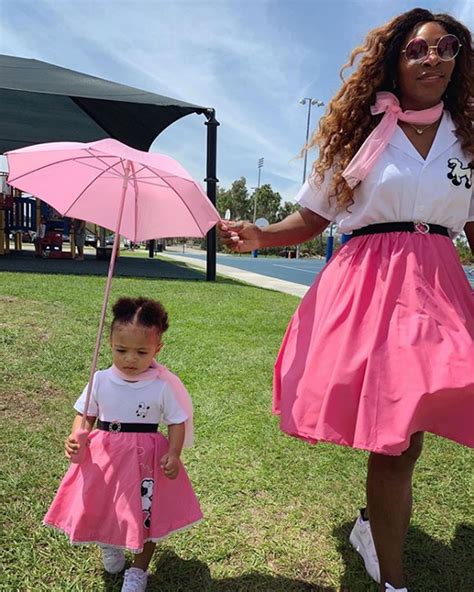 Serena Williams and Daughter Alexis Olympia Are Pretty in Pink in Sweet ...
