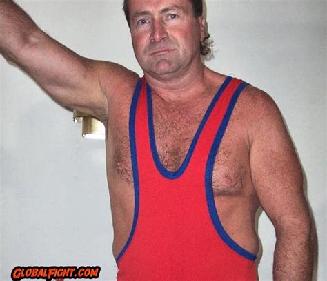 Hairychest Wrestling Coach Muscle Daddy Singlet Rhairybearmuscledaddy