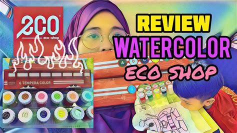 Haul dan unboxing barang kedai eco rm2.10. (MUST WATCH) ECO SHOP RM2 HAUL | REVIEW WATERCOLOR KEDAI ...