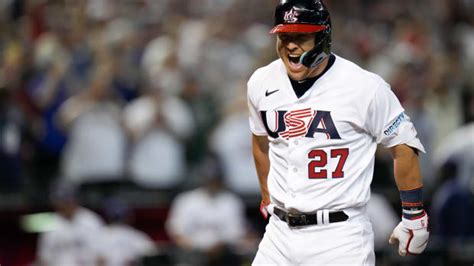 Team Usa Is Mike Trouts Team At The World Baseball Classic Sports