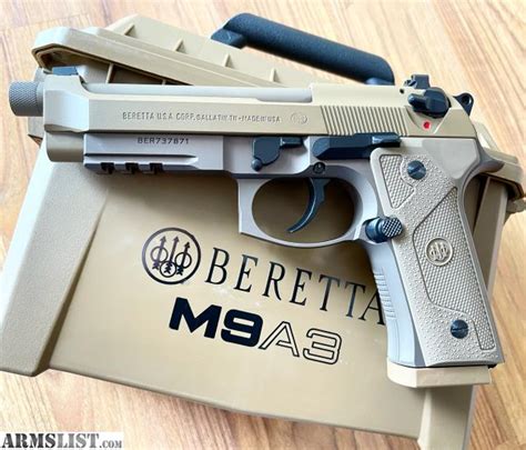 Armslist For Sale Beretta M9a3 Fde