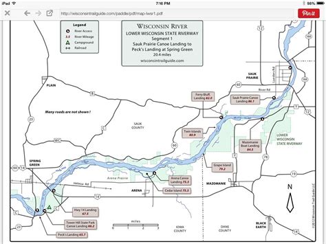 Paddle Section 1 Lower Wisconsin River Sauk Prairie To Spring Green