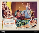 Salome (1953) - Movie Poster Stock Photo - Alamy