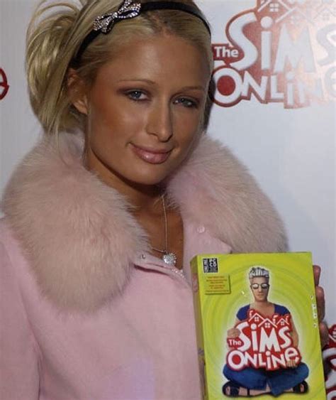 Brave New World The Sims4 Paris Hilton Mckenna Y2k Aesthetic Millennials Tween Fur Coat Fat