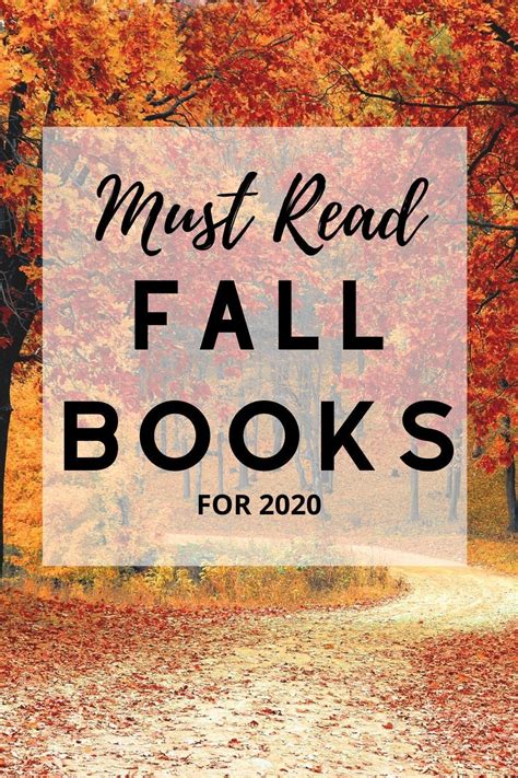 Best Fall Books To Read To Get You Into The Fall Spirit Books That