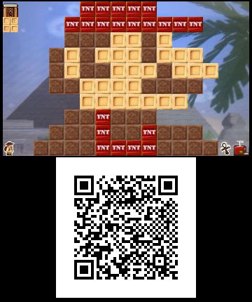 Qr codes are the small, checkerboard style bar codes found on many apps, advertisements, and games today. Pyramids has a fanmade level editor too - Tiny Cartridge 3DS - Nintendo Switch, 3DS, DS, Wii U ...