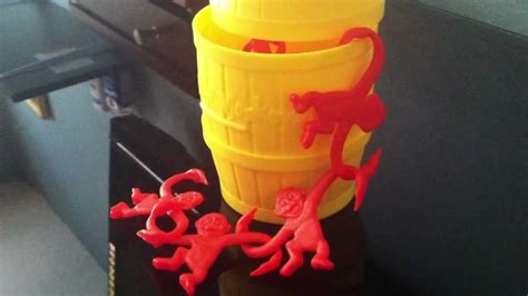 My Toy Story Collection Yellow Barrel Of Red Monkeys By Milton Bradley
