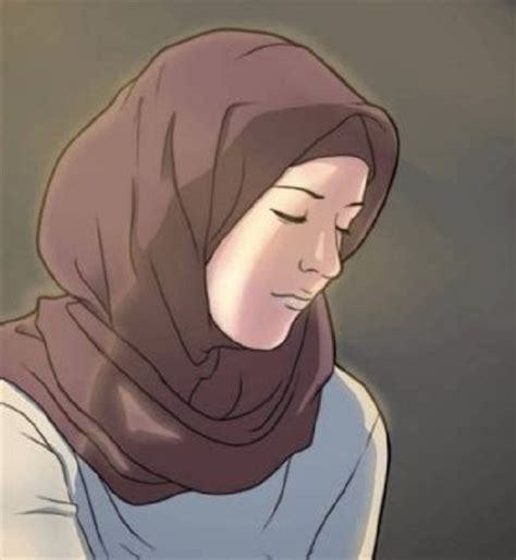 Download Gambar Kartun Muslimah Sedih 2021 Gambar Kartun Muslimah