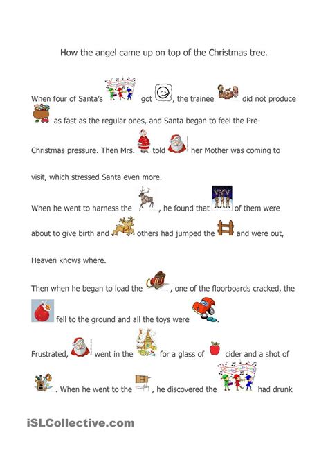 Free Printable Christmas Stories For Elementary Students Printable