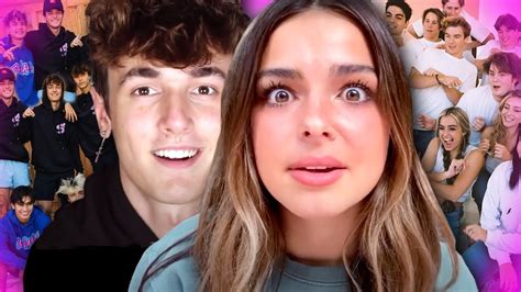 tik tok stars addison rae and bryce hall dating again sway house and hype house break up youtube