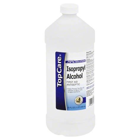 Topcare Isopropyl Alcohol Solution First Aid Antiseptic Hy Vee