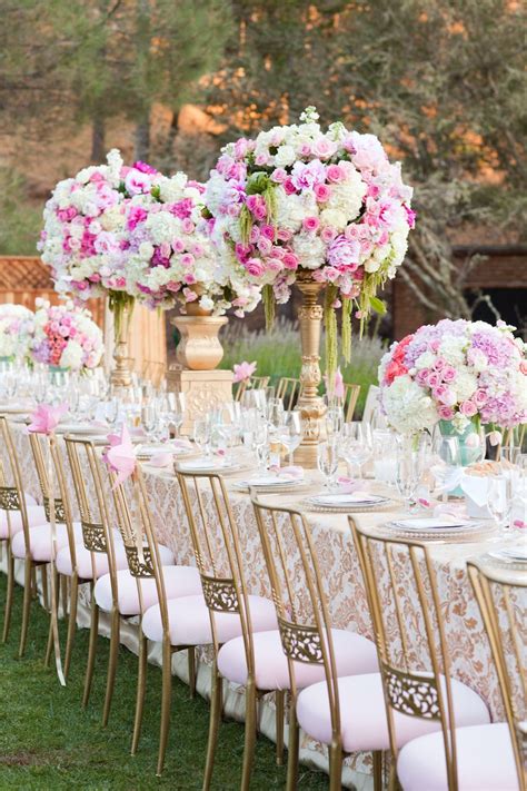 Elegant Pink And Gold Chairs