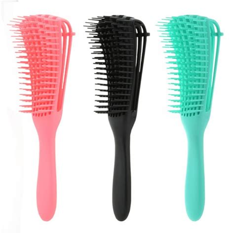 Detangling Brushes Suitable For Afro Textured 3a To 4c Kinky Wavy Curly