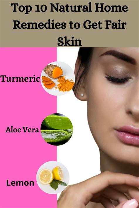 Top 10 Natural Home Remedies To Get Fair Skin Fair Skin Home Remedies