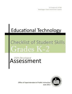 Fillable Online Classroom Based Assessments Fax Email Print PdfFiller