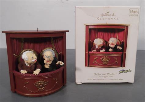 Hallmark Talking Statler And Waldorf Ornament 2008 The Muppet Show