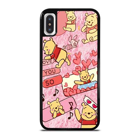 winnie the pooh cute cartoon iphone x xs case cover