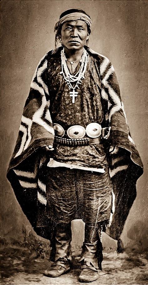 Navajo Man In Native Dress 1905 Native American Images Native