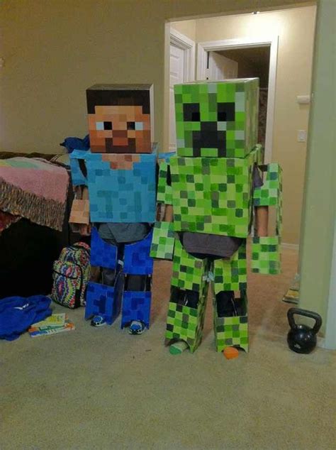 Easy Minecraft Creeper Costume That S Comfy To Wear Artofit
