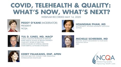This report card shows the quality of health care for millions of californians who get their care through health maintenance organizations (hmos) and preferred provider organizations (ppos). COVID, Telehealth & Quality: What's Now, What's Next? - NCQA