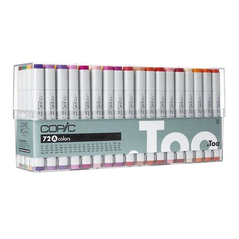 Copic Classic Marker Set 72 Color Set A Michaels Copic Marker