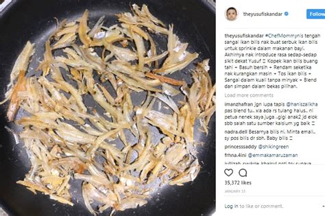 Resepi sambal ikan bilis goreng sedap. 10 Tip Pemakanan Berguna Hanis Zalikha Buat Untuk Yusuf ...