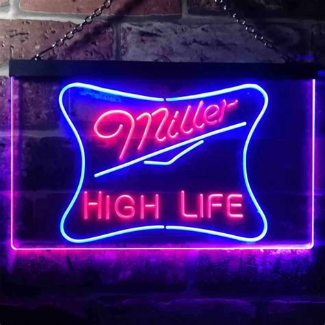 Miller High Life 3 Neon Like Led Sign Fansignstime