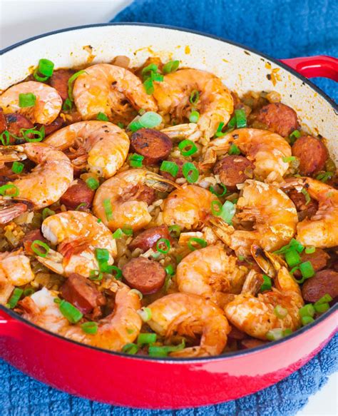 Shrimp And Sausage Jambalaya Tatyanas Everyday Food Chicken Jambalaya